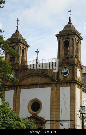 La Concattedrale di Ferrol o Concattedrale de San Julián de Ferrol è una chiesa cattolica romana nella città di Ferrol Foto Stock