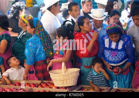 Messico, Stato di Oaxaca, Tlacolula, il mercato Foto Stock
