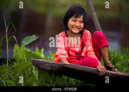 Myanmar, Stato Shan, Taunggyi distretto, Lago Inle Foto Stock