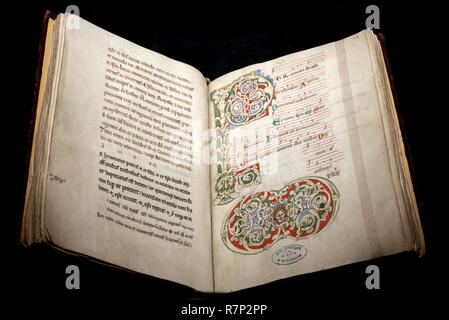 Francia, Manche, Avranches, il Scriptorial, Museo dei manoscritti del Mont Saint Michel Foto Stock