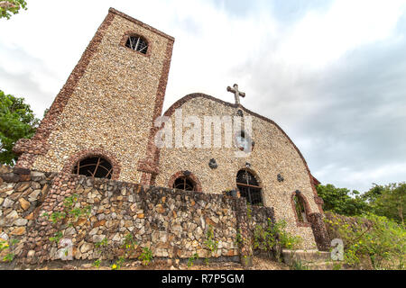 Malbato cappella a Busuanga Island, PALAWAN FILIPPINE Foto Stock