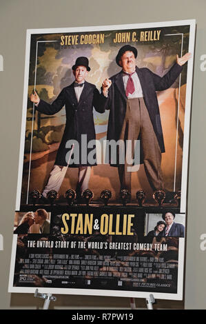 New York, Stati Uniti d'America. 10 dic 2018. Atmosfera al 'Stan & Ollie' New York proiezione a Elinor Bunin Munroe Film Centre sul dicembre 10, 2018 in New York City. Credito: Ron Adar/Alamy Live News Foto Stock