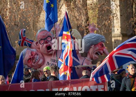 Londra, Regno Unito. 11 dicembre 2018 Brexit alto dramma a credito di Westminster Ian Davidson/Alamy Live News Foto Stock