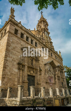 La Iglesia de los Santos Juanes Chiesa. Valencia. Comunidad Valenciana. Spagna Foto Stock