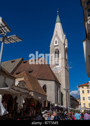 Chiesa parrocchiale di San Michele a Bressanone, Regione Sud Tyrol-Bolzano, Italia, Europa Foto Stock