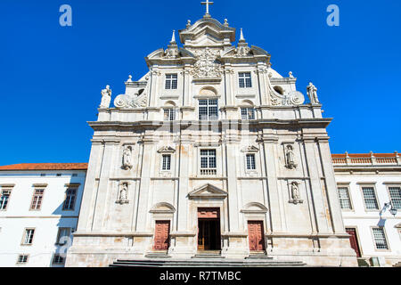 La nuova cattedrale di Coimbra o Sé Nova de Coimbra, Coimbra, Centro regione, Portogallo Foto Stock