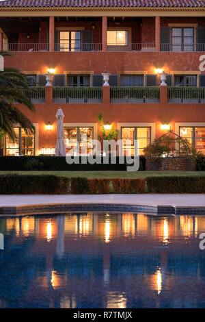 Francia, Var, Le Castellet, Hotel du Castellet Foto Stock