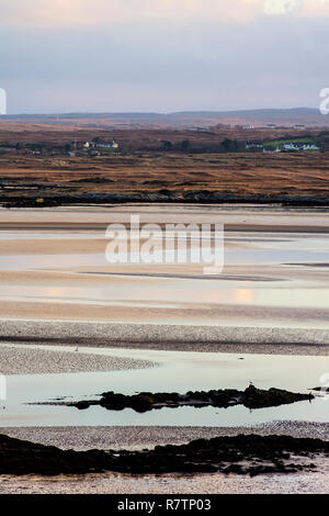 Loughros più Bay, Ardara, County Donegal, Irlanda. Proposta di sito di controverse oyster farm. Foto Stock