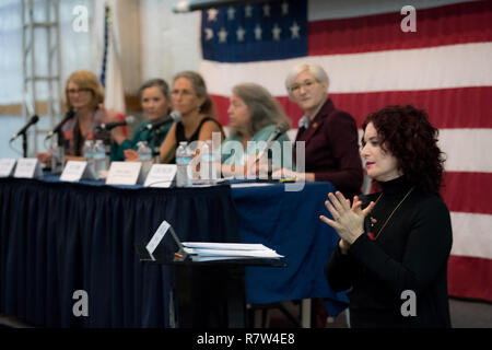 Le donne in Media Pay Equity Summit Foto Stock