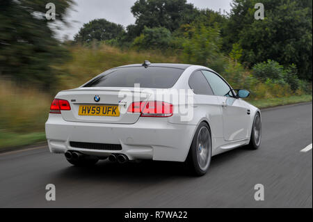 2009 E90 forma BMW M3 tedesca high performance coupe Foto Stock