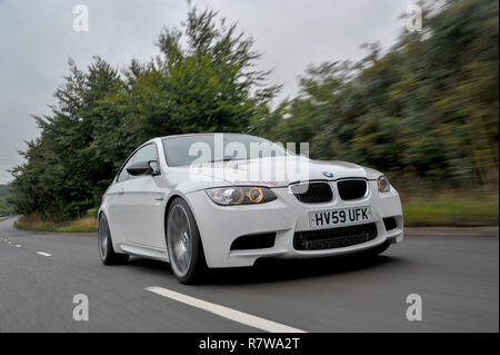 2009 E90 forma BMW M3 tedesca high performance coupe Foto Stock