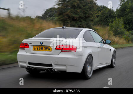 2009 E90 forma BMW M3 tedesca high performance coupe Foto Stock