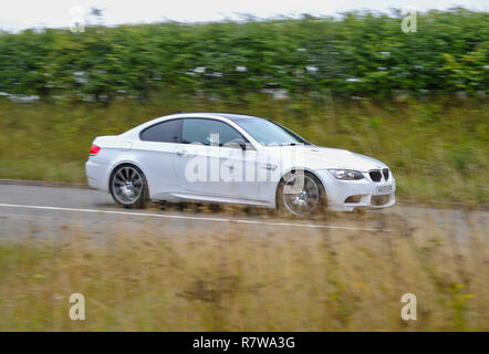 2009 E90 forma BMW M3 tedesca high performance coupe Foto Stock