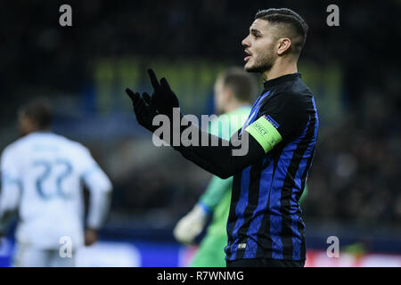 Milano, Italia. 11 dicembre, 2018. durante la UEFA Champions League Football Match, Inter Milan vs PSV Eindhoven a San Siro Meazza a Milano il 11 dicembre 2018 Credit: Piero Cruciatti/Alamy Live News Foto Stock