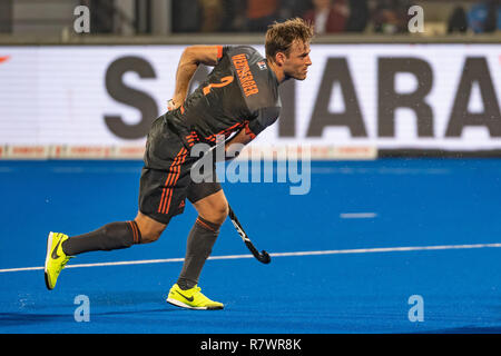 Bhubaneswar, India. 11 dic 2018. Hockey Odisha uomini di Coppa del Mondo di Bhubaneswar 2018. Luogo: Kalinga Stadium. Jeroen Hertzberger durante il gioco Paesi Bassi vs Canada. Credito: Pro scatti/Alamy Live News Foto Stock