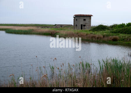 Il tempo di guerra della torre di vedetta, East Lane, Bawdsey, Suffolk, Inghilterra. Foto Stock