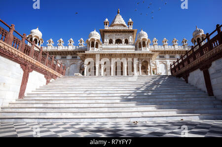 Jaswant Thada memorial a Jodhpur, Rajasthan, India Foto Stock