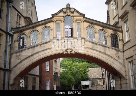 Il Ponte dei Sospiri (Oxford) Foto Stock