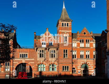 George Holt edificio, dietro Victoria Building, Liverpool University, Brownlow Hill, Liverpool. Immagine presa nel novembre 2018. Foto Stock