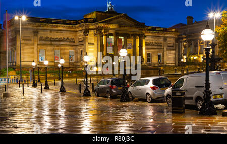 La Walker Art Gallery, William Brown Street, Liverpool. Foto Stock