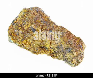 Pietra Minerale Di Pirite Di Ferro Dorato Grezzo Di Fronte A Sfondo Nero Mineralogia Ed Esoterismo Foto Stock Alamy