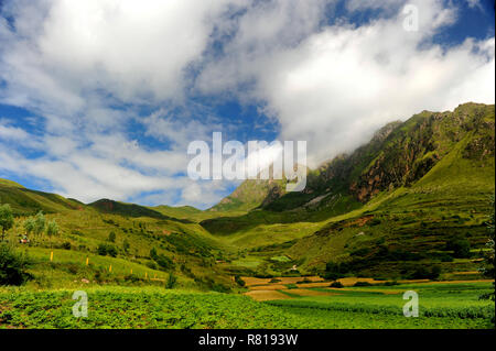 Qinghai ZhuoErShan qilian scenario Foto Stock