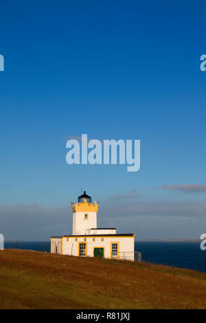 Duncansby Head Lighthouse, Caithness Foto Stock