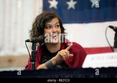 Le donne in Media Pay Equity Summit Foto Stock