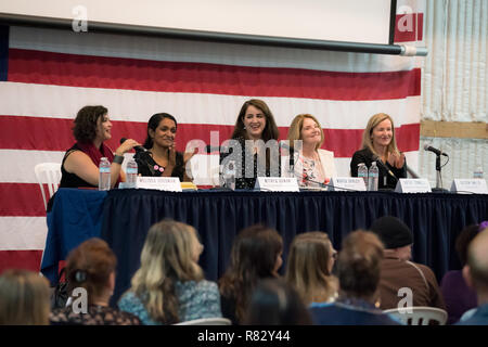 Le donne in Media Pay Equity Summit Foto Stock