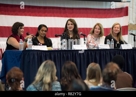 Le donne in Media Pay Equity Summit Foto Stock