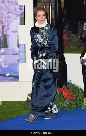 Londra, Regno Unito. Dicembre 12, 2018: Edith Bowman presso la UK premiere di 'Mary Poppins restituisce' alla Royal Albert Hall di Londra. Immagine: Steve Vas/Featureflash Credito: Paul Smith/Alamy Live News Foto Stock