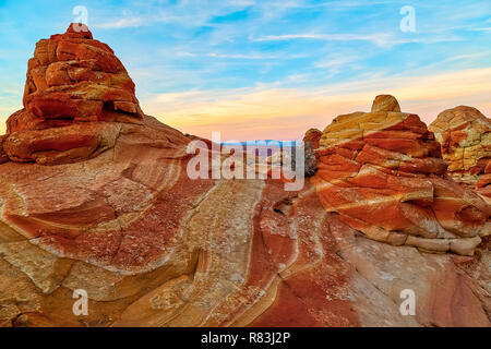 Sud Cayote Buttes Arizona Foto Stock