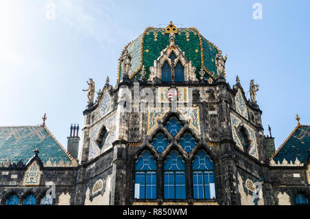 Il Museo di Arti Applicate' esterno, Budapest, Ungheria Foto Stock