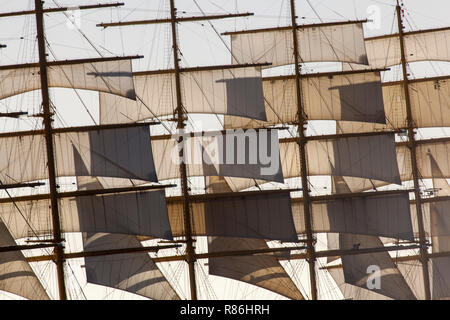 Royal Clipper da Star Clipper stretto di Bonafaccio Foto Stock