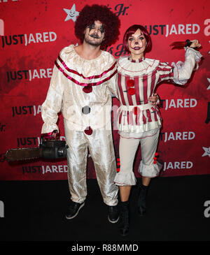 HOLLYWOOD, Los Angeles, CA, Stati Uniti d'America - 27 ottobre: Val Chmerkovskiy, Jenna Johnson a appena Jared del settimo annuale festa di Halloween svoltasi a Goya Studios su ottobre 27, 2018 a Hollywood e Los Angeles, California, Stati Uniti. (Foto di Xavier COLLIN/Image Press Agency) Foto Stock