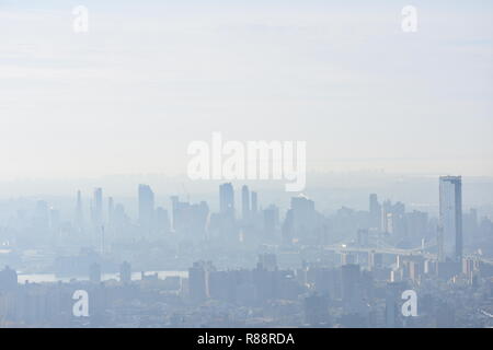 Lo Skyline di Brooklyn Foto Stock