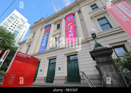 Museo di immigrazione Melbourne Australia Foto Stock