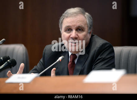 Foto di Fabio Cimaglia / LaPresse 14-12-2018 Roma Italiano 120 anni di INPS Nella foto Ignazio Visco foto di Fabio Cimaglia / LaPresse 14-12-2018 Roma (Italia) Politic INPS 120 anni nel pic Ignazio Visco Foto Stock