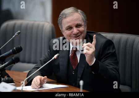 Foto di Fabio Cimaglia / LaPresse 14-12-2018 Roma Italiano 120 anni di INPS Nella foto Ignazio Visco foto di Fabio Cimaglia / LaPresse 14-12-2018 Roma (Italia) Politic INPS 120 anni nel pic Ignazio Visco Foto Stock