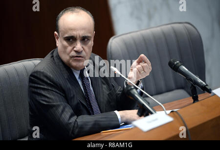 Foto di Fabio Cimaglia / LaPresse 14-12-2018 Roma Italiano 120 anni di INPS Nella foto Alberto Bonisoli foto di Fabio Cimaglia / LaPresse 14-12-2018 Roma (Italia) Politic INPS 120 anni nel pic Alberto Bonisoli Foto Stock