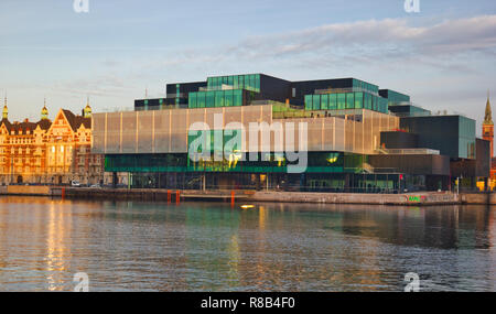 Architettura danese centro (Dansk Arkitektur Center) DAC, Copenhagen, Danimarca e Scandinavia Foto Stock