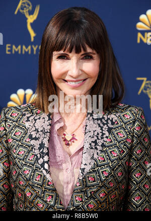 LOS ANGELES, CA, Stati Uniti d'America - 17 settembre: Mary Steenburgen al settantesimo annuale di Primetime Emmy Awards tenutosi presso il Teatro di Microsoft in L.A. Vivere il 17 settembre 2018 a Los Angeles, California, Stati Uniti. (Foto di Xavier COLLIN/Image Press Agency) Foto Stock