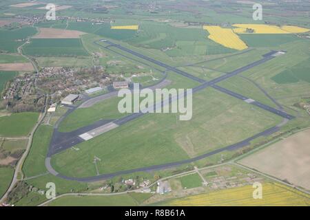 RAF Church Fenton, North Yorkshire, 2014. Creatore: Storico Inghilterra fotografo personale. Foto Stock