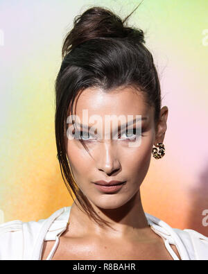 BROOKLYN, NEW YORK CITY, NY, Stati Uniti d'America - 09 settembre: modello Bella Hadid (Isabella Khair Hadid) arriva al business della moda celebra il #BoF500 2018 tenutasi Al 1 Hotel Ponte di Brooklyn il 9 settembre 2018 a Brooklyn, New York New York, Stati Uniti. (Foto di Xavier COLLIN/Image Press Agency) Foto Stock