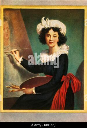 "Elisabeth Louise De Vigee-Lebrun', (1933). Creatore: sconosciuto. Foto Stock