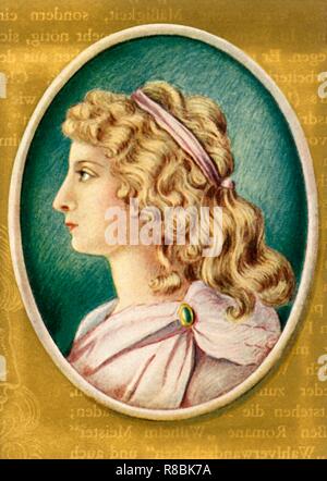 'Charlotte von Lengefeld', (1933). Creatore: sconosciuto. Foto Stock