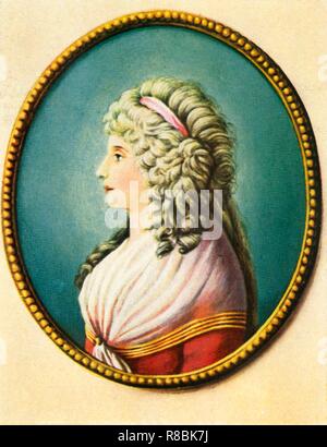 'Charlotte von Stein", (1933). Creatore: sconosciuto. Foto Stock