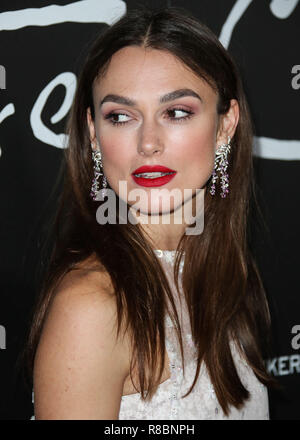 BEVERLY HILLS, Los Angeles, CA, Stati Uniti d'America - 14 settembre: attrice Keira Knightley arriva a Los Angeles prima di Bleecker Street Media 'Colette" tenutasi presso la Samuel Goldwyn Theatre presso l'Accademia delle Arti e delle scienze cinematografiche il 14 settembre 2018 a Beverly Hills Los Angeles, California, Stati Uniti. (Foto di Xavier COLLIN/Image Press Agency) Foto Stock