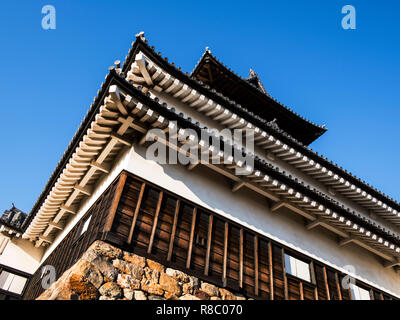 Il mastio del castello di Inuyama, Inuyama City, nella prefettura di Aichi, Giappone Foto Stock