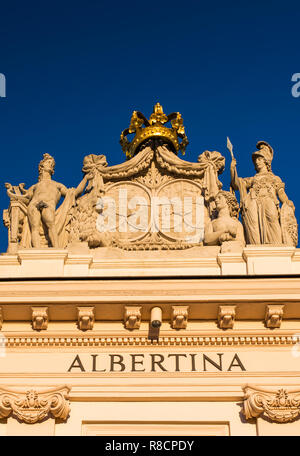 L'Albertina è un museo nella Innere Stadt di Vienna, Austria. Foto Stock